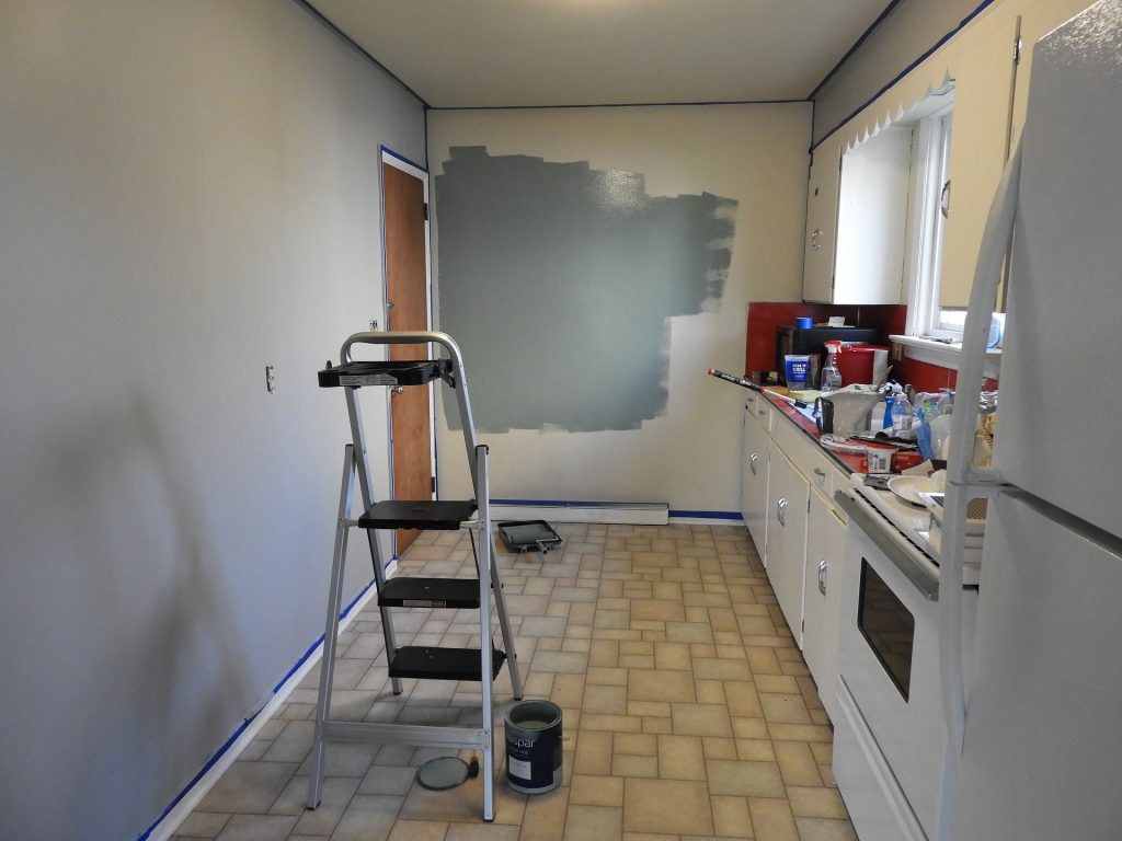 Display Kitchen renovation process