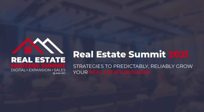 Real Estate Masters Summit 2021 – Updated Speaker List